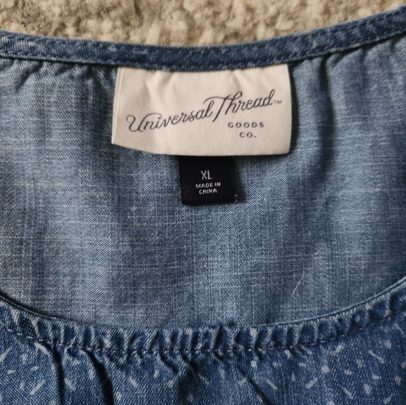 Universal Thread Lyocell Drawstring Hem Tank - Picture 5 of 9